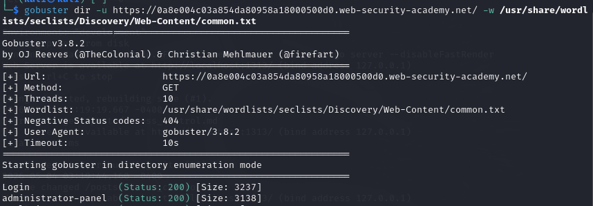 Directory fuzzing